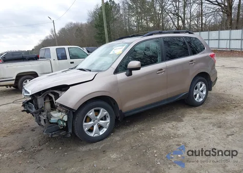 2014 Subaru Forester 2.5I Premium из США, поврежденный, VIN JF2SJAEC4EH543845